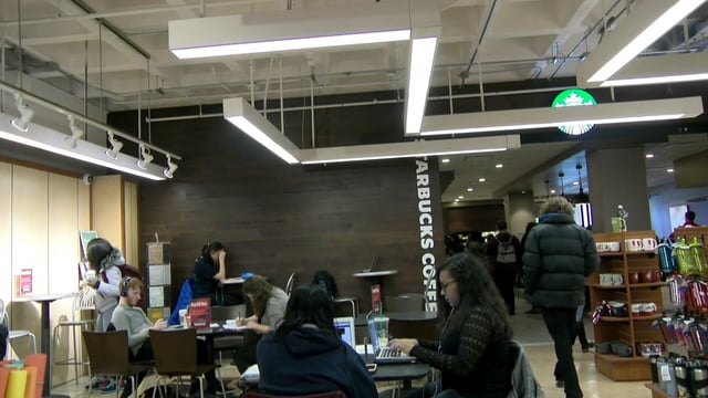 Stony Brook Newscast: Starbucks in the Library