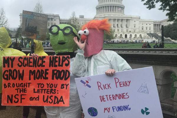 Stony Brook community marches for science in D.C.